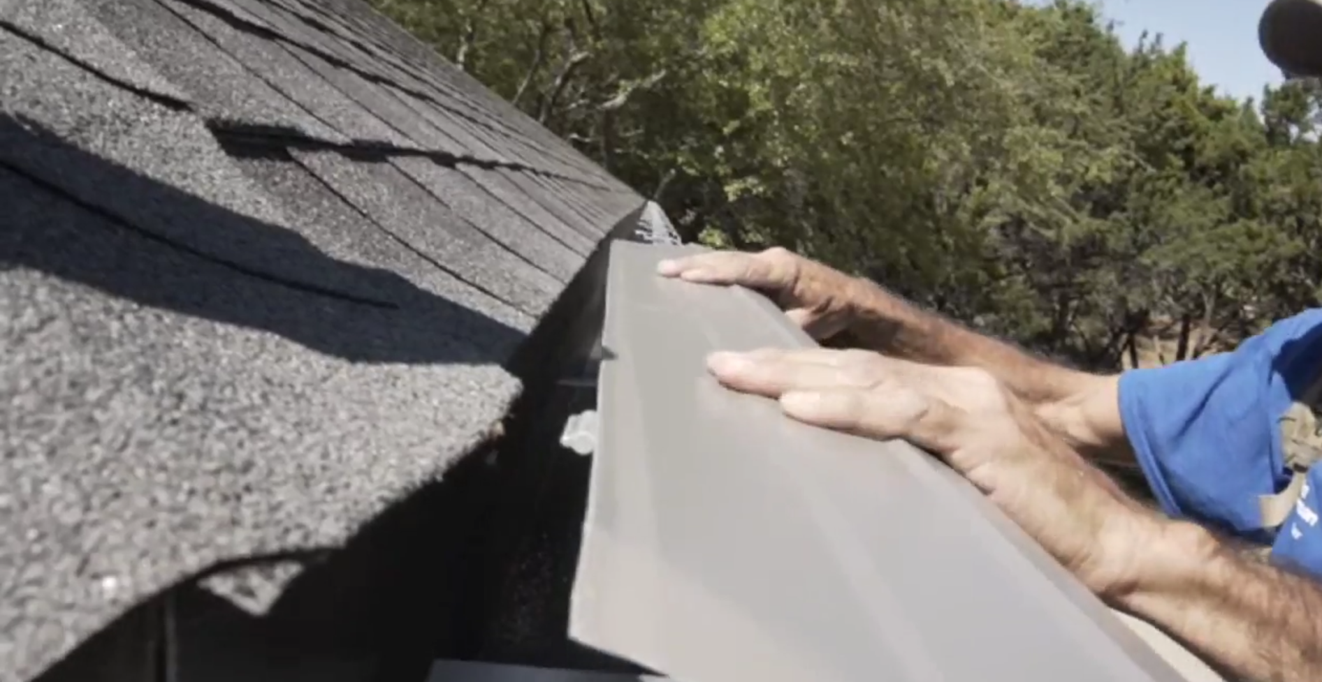 LeafLock leaf guard gutters